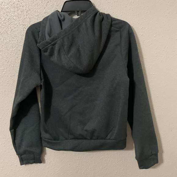 Nike Multi+ Big Kids' Therma-FIT Pullover Hoodie. Black/Anthracite/White. Size S - Picture 5 of 7